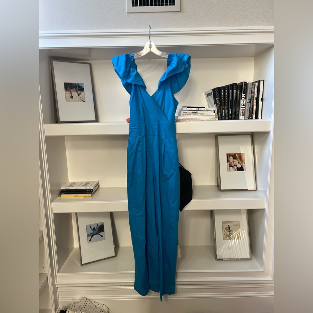 Madame Urbana jumpsuit with patterned belt